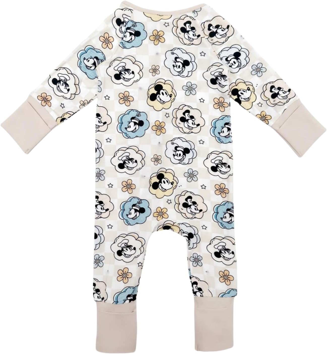 Bow Dream Baby Boy Romper Jumpsuit Bamboo Rayon Baby Clothes Girls & 2 Way Zipper Outfit Baby Clothes for Girls