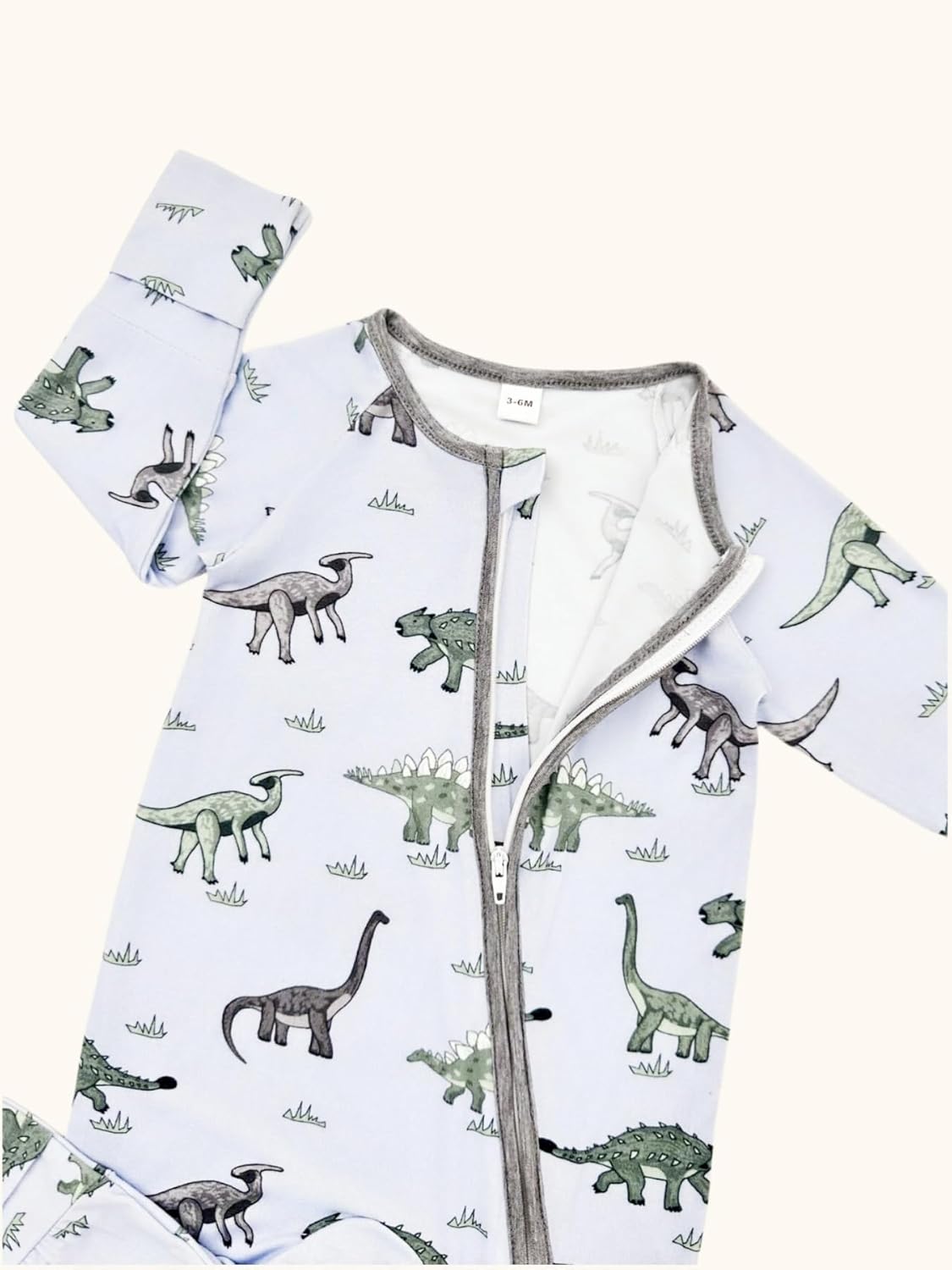 Bow Dream Baby Girl Romper Jumpsuit Bamboo Rayon Baby Clothes Boys & 2 Way Zipper Outfit Baby Clothes for Girls