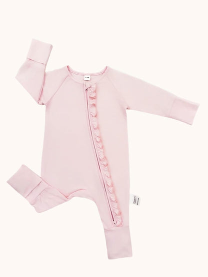 Bow Dream Baby Girl Clothing Footies Bamboo Rayon Baby Girl Clothes Baby Romper Jumpsuit Newborn-24 Months