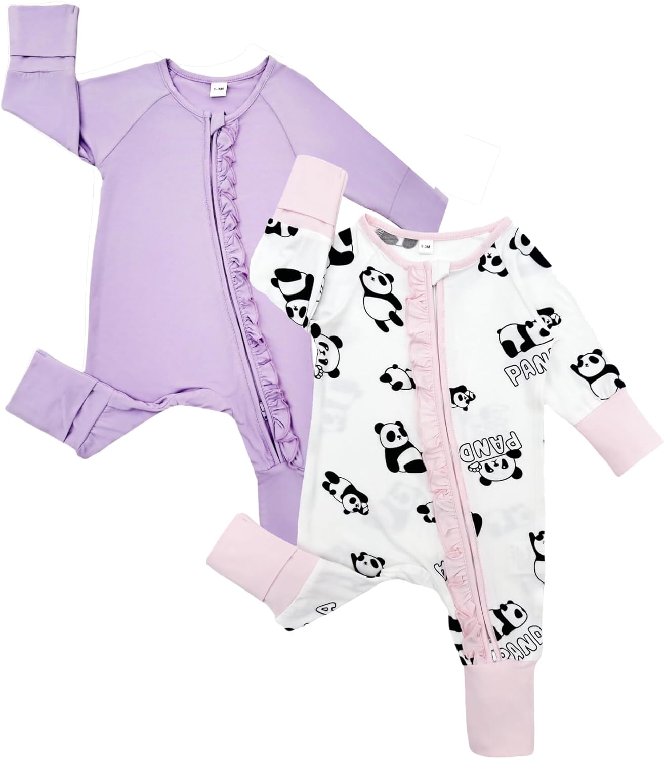 Bow Dream Baby Bamboo Rayon Romper Girl Footless Viscose Newborn Infant Footie Outfits Mitten Cuffs Toddler Boy Clothes