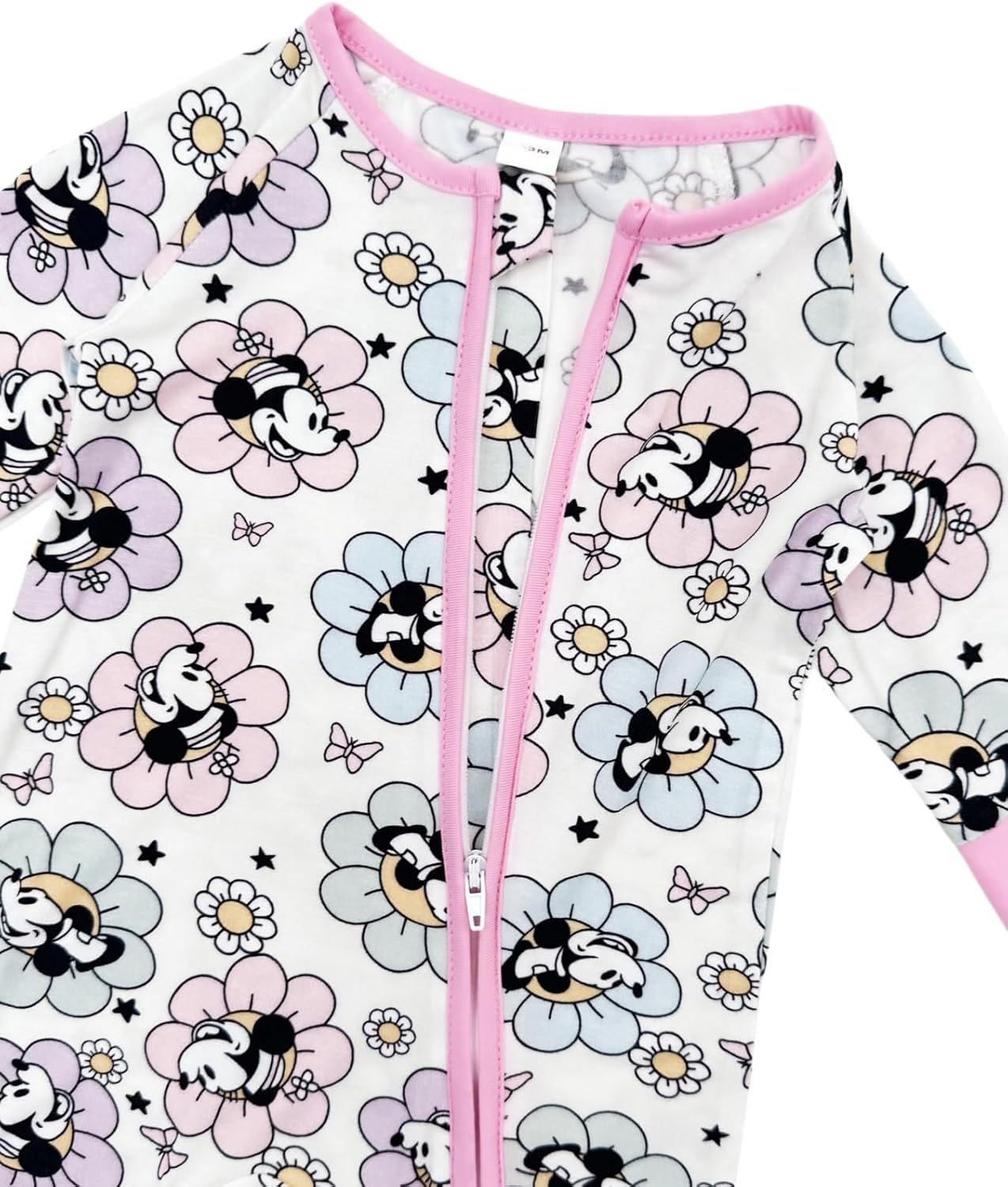 Bow Dream Baby Girl Clothing Footies Bamboo Rayon Baby Girl Clothes Baby Romper Jumpsuit Newborn-24 Months